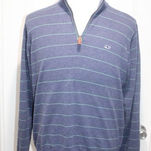 Vineyard Vines Sweater 1/4 Zip Cotton Knit Jumper